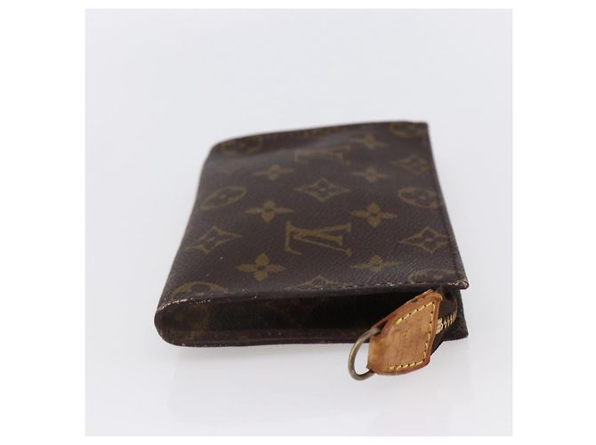 Bucket LOUIS VUITTON Monogramma Secchiello PM Pochette Accessorio LV Auth am9557 - vista 3