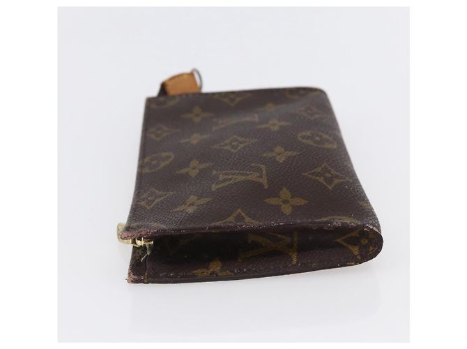 Bucket LOUIS VUITTON Monogramma Secchiello PM Pochette Accessorio LV Auth am9557 - vista 4
