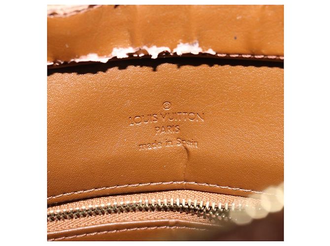 LOUIS VUITTON Borsa a Mano Houston Monogram Vernis Bronzo M91122 LV Auth gh1057 - vista 20