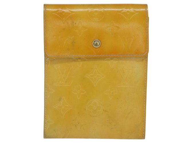 LOUIS VUITTON Borsa a spalla Kenmare Monogram Vernis Grigio M91060 LV Auth bs30168 - vista 13