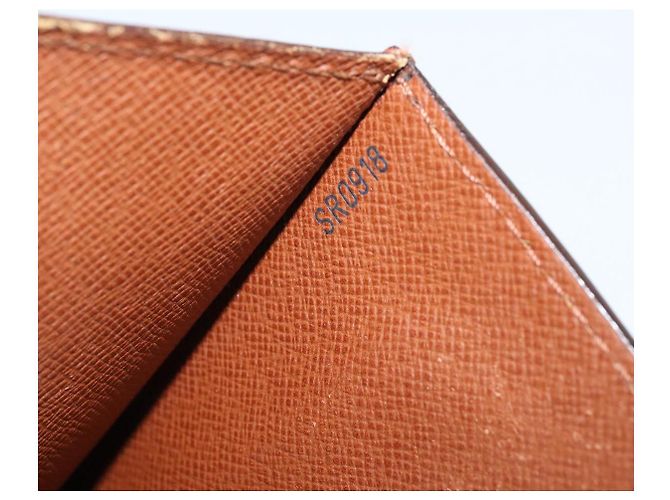 LOUIS VUITTON Borsa a Mano Epi Monceau 28 Marrone M52123 LV Auth fm4929 - vista 12