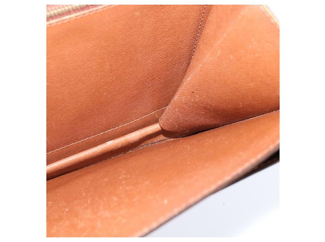 LOUIS VUITTON Borsa a Mano Epi Monceau 28 Marrone M52123 LV Auth fm4929 - vista 22