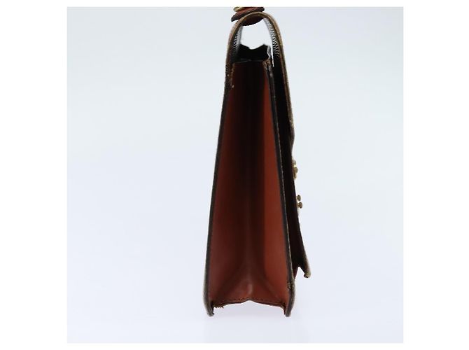 LOUIS VUITTON Borsa a Mano Epi Monceau 28 Marrone M52123 LV Auth fm4929 - vista 3