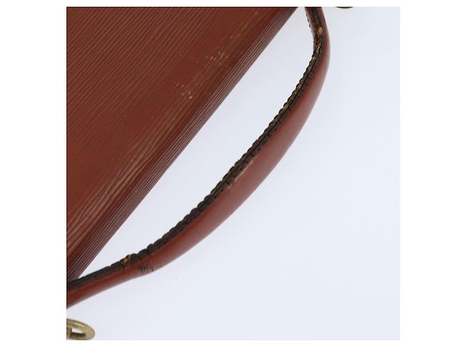 LOUIS VUITTON Borsa a Mano Epi Monceau 28 Marrone M52123 LV Auth fm4929 - vista 7