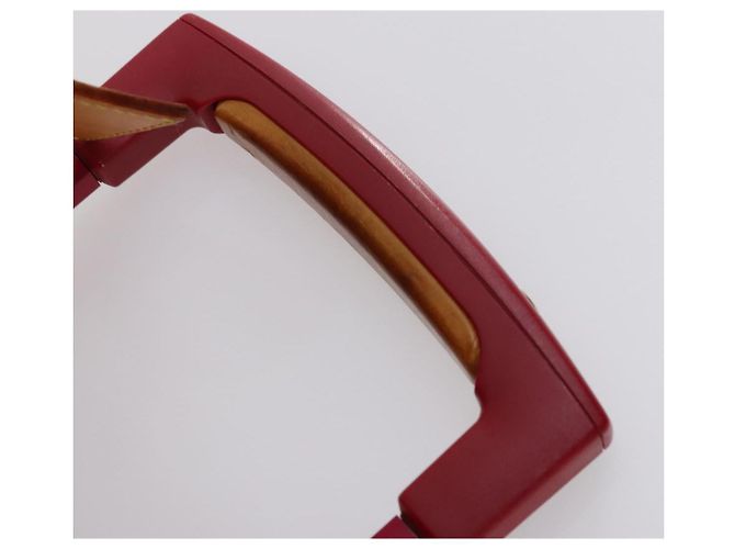 LOUIS VUITTON Valigia Pegas 45 Monogram Vernis Pomme D'amour M91278 Auth 145874 Rosso - vista 14