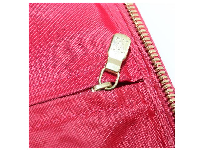 LOUIS VUITTON Valigia Pegas 45 Monogram Vernis Pomme D'amour M91278 Auth 145874 Rosso - vista 24