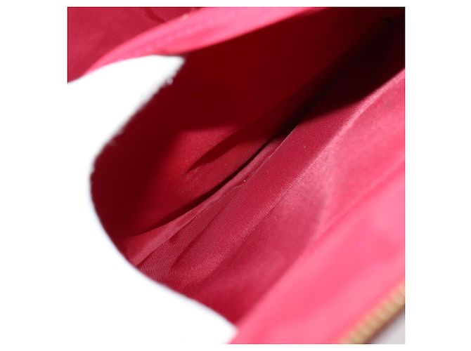 LOUIS VUITTON Valigia Pegas 45 Monogram Vernis Pomme D'amour M91278 Auth 145874 Rosso - vista 25