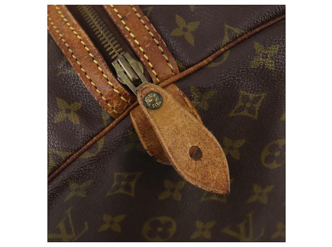 LOUIS VUITTON Borsa Boston Sac Souple 55 Monogram M41622 LV Auth gh975 Monogramma - vista 10
