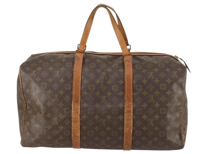 LOUIS VUITTON Borsa Boston Sac Souple 55 Monogram M41622 LV Auth gh975 Monogramma - vista 2