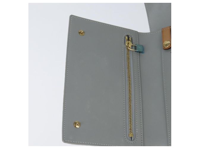 Portafoglio Walker Monogram Vernis LOUIS VUITTON Giallo Lime M91074 LV Auth hk3224 D'oro - vista 18