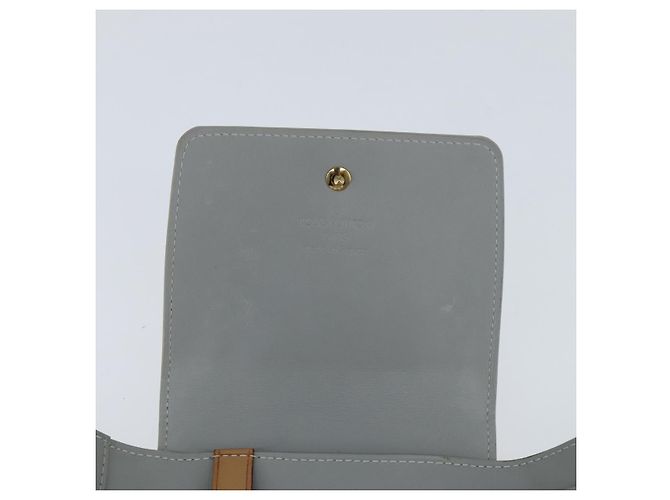 Portafoglio Walker Monogram Vernis LOUIS VUITTON Giallo Lime M91074 LV Auth hk3224 D'oro - vista 19