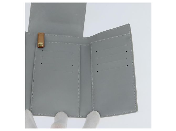 Portafoglio Walker Monogram Vernis LOUIS VUITTON Giallo Lime M91074 LV Auth hk3224 D'oro - vista 20