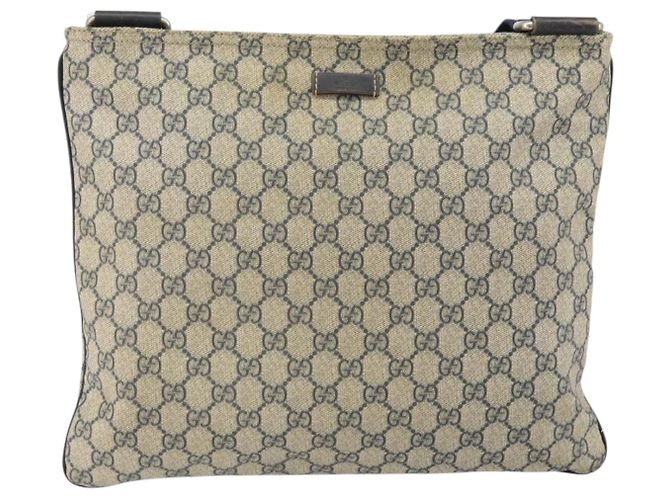 Bolso de Hombro GG Supreme PVC Navy 201446 Auth ep11575 de GUCCI Azul marino - vista 13