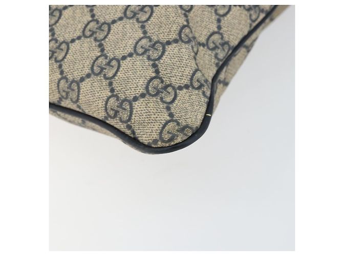 Bolso de Hombro GG Supreme PVC Navy 201446 Auth ep11575 de GUCCI Azul marino - vista 14