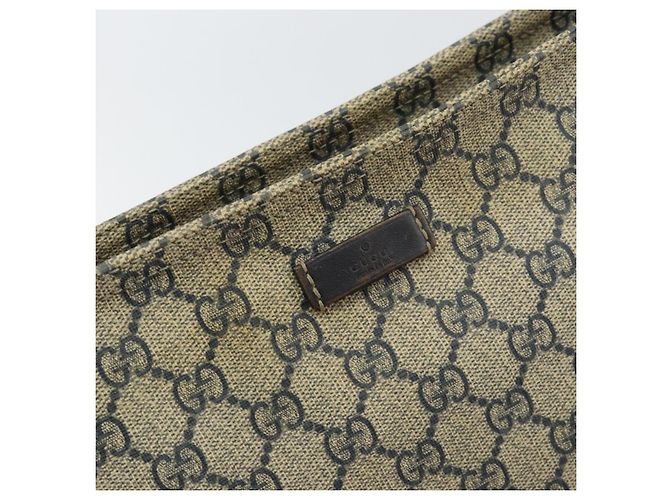 Bolso de Hombro GG Supreme PVC Navy 201446 Auth ep11575 de GUCCI Azul marino - vista 18