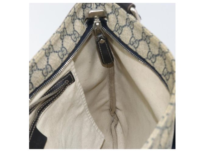 Bolso de Hombro GG Supreme PVC Navy 201446 Auth ep11575 de GUCCI Azul marino - vista 20