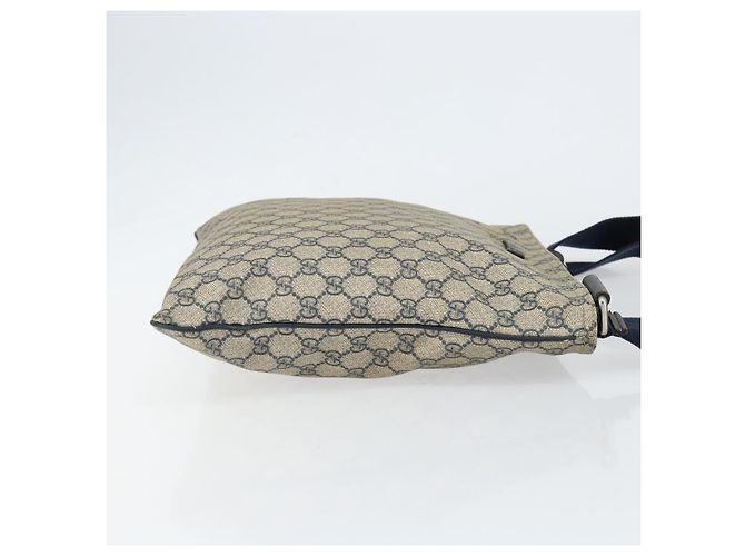 Bolso de Hombro GG Supreme PVC Navy 201446 Auth ep11575 de GUCCI Azul marino - vista 3