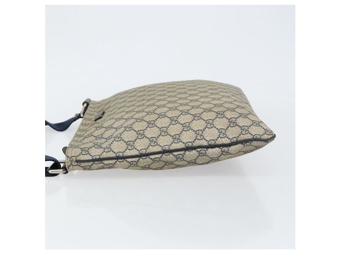 Bolso de Hombro GG Supreme PVC Navy 201446 Auth ep11575 de GUCCI Azul marino - vista 4