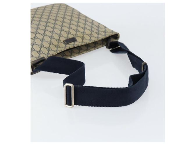 Bolso de Hombro GG Supreme PVC Navy 201446 Auth ep11575 de GUCCI Azul marino - vista 7