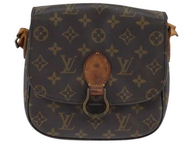 LOUIS VUITTON Bolsa de Ombro Monogram Saint Cloud MM M51243 LV Auth 150421 Monograma - vista 13