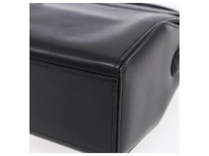 Borsa a mano GIVENCHY in pelle nera e oro Auth 151079 Nero D'oro - vista 15
