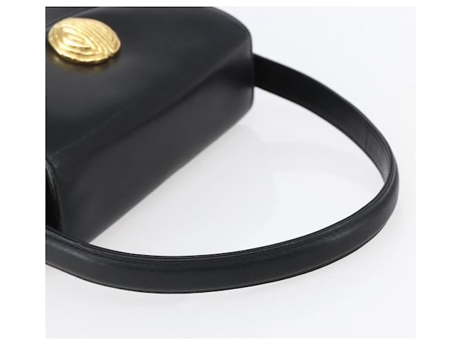 Borsa a mano GIVENCHY in pelle nera e oro Auth 151079 Nero D'oro - vista 7