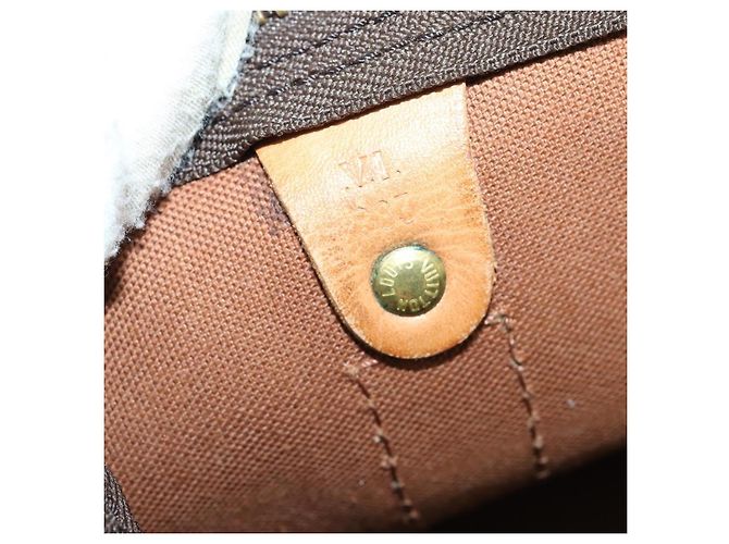 LOUIS VUITTON Monogram Keepall Bandouliere 60 Borsa Boston M41412 LV Auth yk19653 Monogramma - vista 12