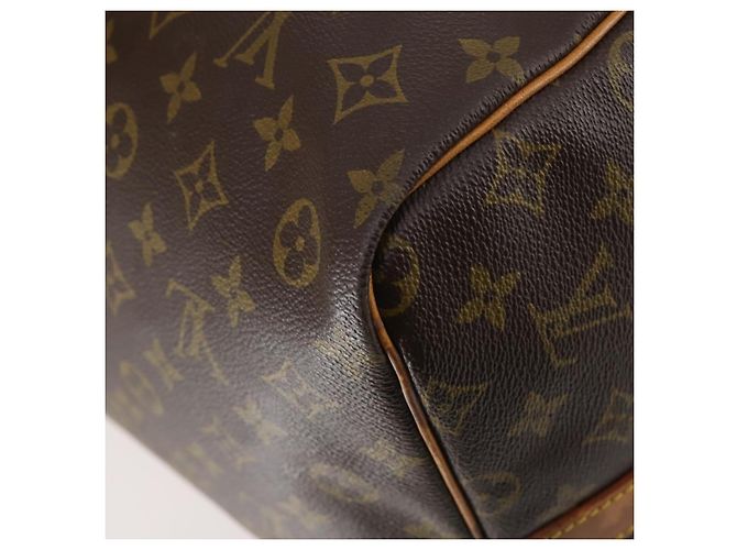 LOUIS VUITTON Monogram Keepall Bandouliere 60 Borsa Boston M41412 LV Auth yk19653 Monogramma - vista 16