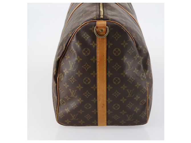LOUIS VUITTON Monogram Keepall Bandouliere 60 Borsa Boston M41412 LV Auth yk19653 Monogramma - vista 3