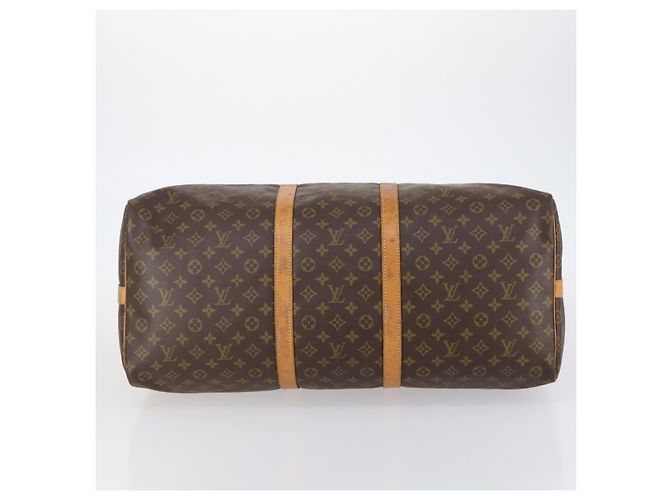 LOUIS VUITTON Monogram Keepall Bandouliere 60 Borsa Boston M41412 LV Auth yk19653 Monogramma - vista 5