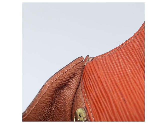 LOUIS VUITTON Borsa a Mano Epi Monceau 28 Marrone M52123 LV Auth bs30558 - vista 10