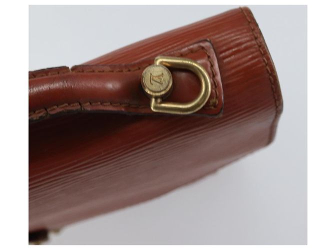 LOUIS VUITTON Borsa a Mano Epi Monceau 28 Marrone M52123 LV Auth bs30558 - vista 18