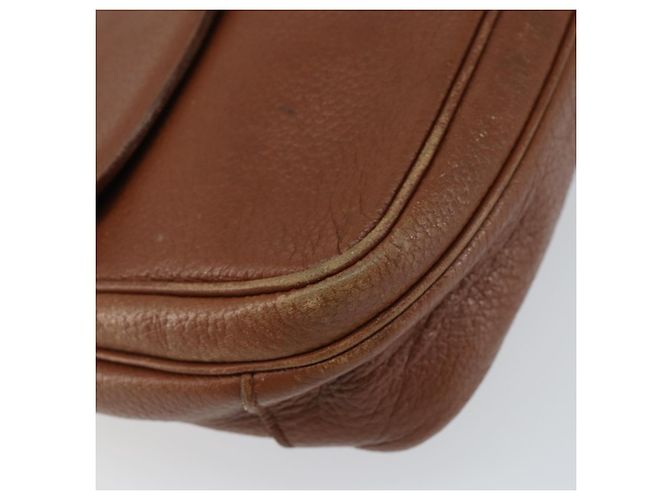 Autre Marque Borsa a Spalla Burberrys in Pelle Oro Marrone Auth ep11609 D'oro - vista 14