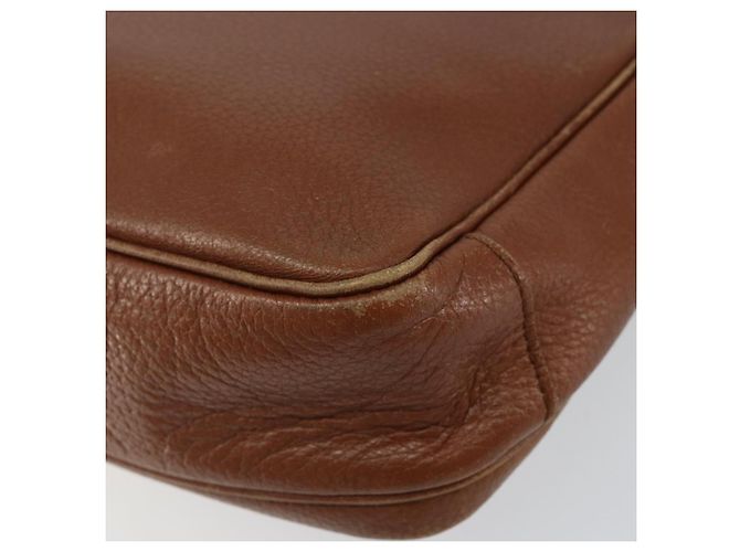 Autre Marque Borsa a Spalla Burberrys in Pelle Oro Marrone Auth ep11609 D'oro - vista 15