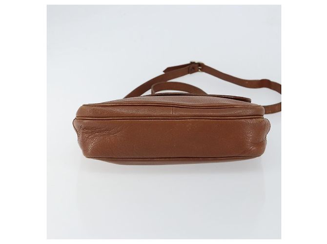 Autre Marque Borsa a Spalla Burberrys in Pelle Oro Marrone Auth ep11609 D'oro - vista 5