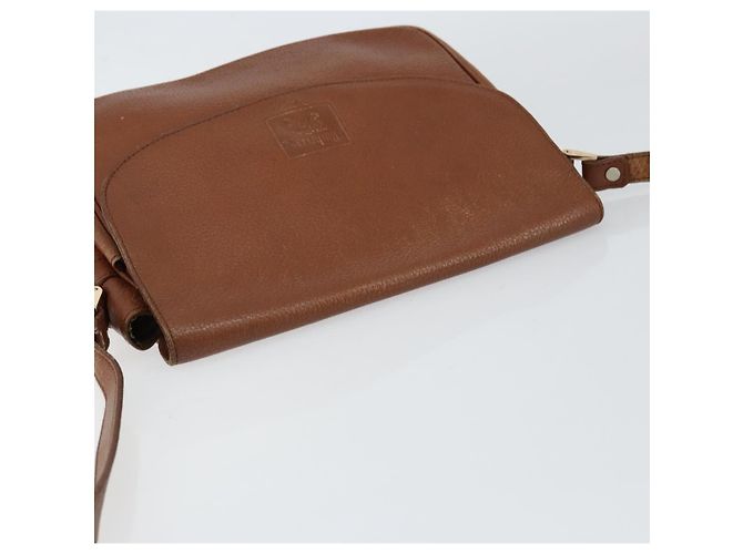 Autre Marque Borsa a Spalla Burberrys in Pelle Oro Marrone Auth ep11609 D'oro - vista 6