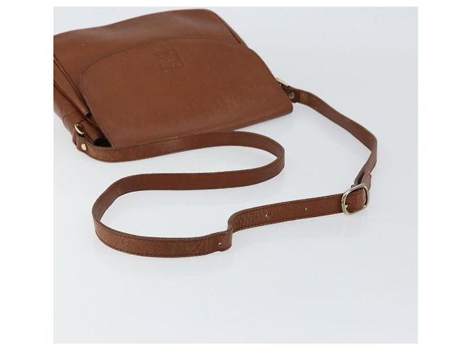 Autre Marque Borsa a Spalla Burberrys in Pelle Oro Marrone Auth ep11609 D'oro - vista 7