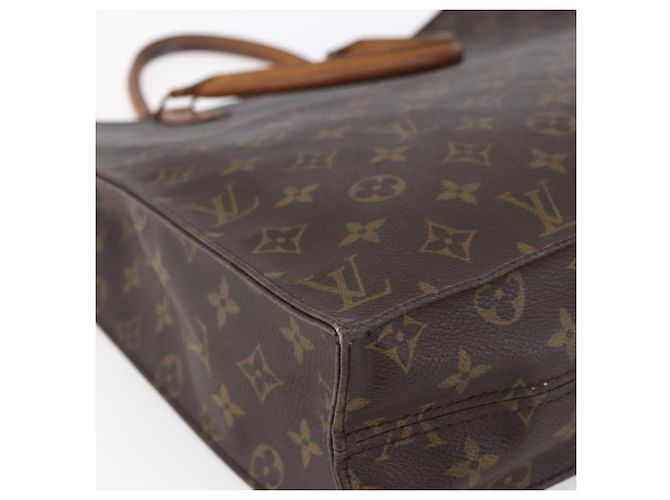 LOUIS VUITTON Borsa Sac Plat Monogram M51140 LV Auth 150580 Monogramma - vista 16