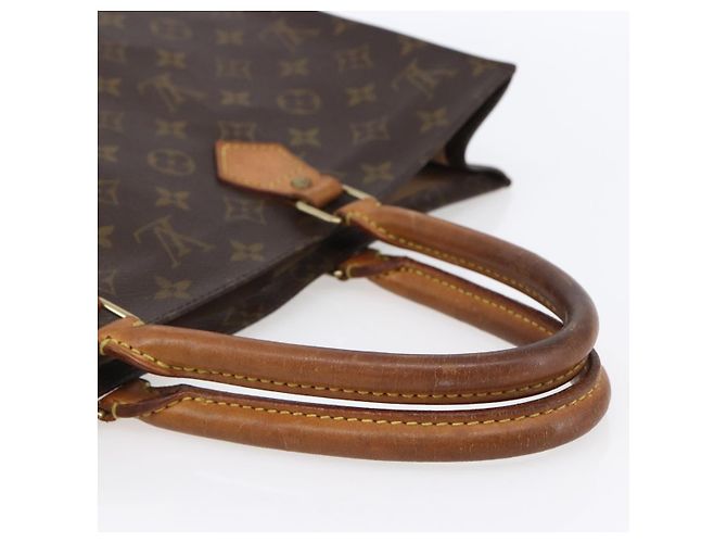 LOUIS VUITTON Borsa Sac Plat Monogram M51140 LV Auth 150580 Monogramma - vista 7
