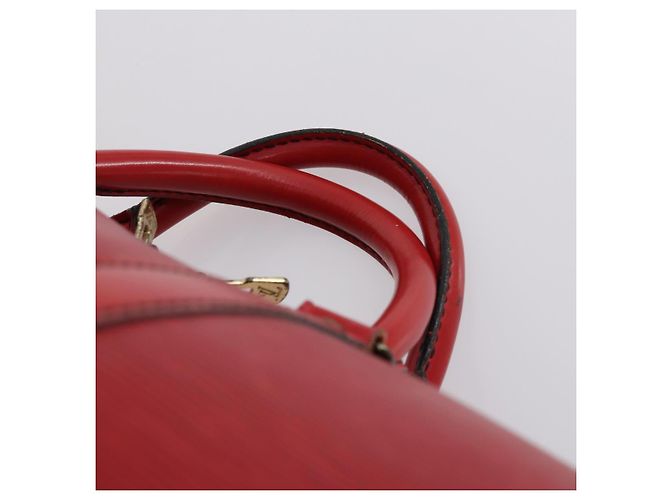 LOUIS VUITTON Epi Keepall 60 Borsa Boston Rossa M42947 LV Auth 148138 Rosso - vista 9