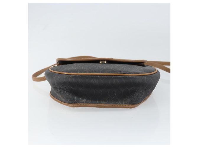 Borsa a Spalla in Tela Honeycomb PVC Nera e Dorata Auth BA8817 Christian Dior Nero D'oro - vista 9