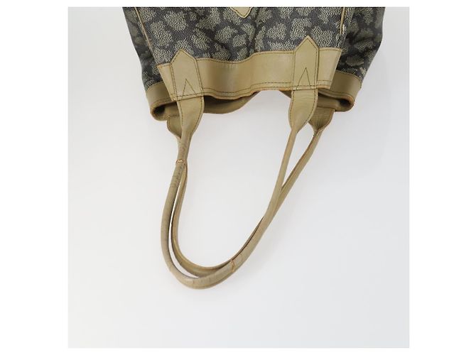 Borsa a Spalla Cartier Saint Laurent in Pelle 2 Set Beige Marrone Auth BA9213 - vista 5