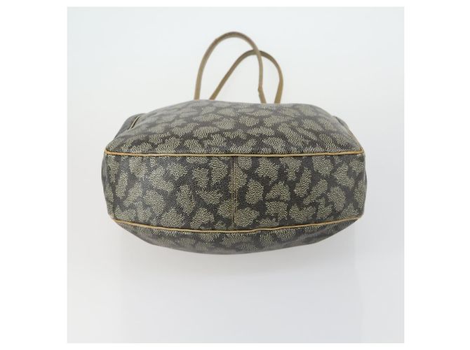 Borsa a Spalla Cartier Saint Laurent in Pelle 2 Set Beige Marrone Auth BA9213 - vista 7