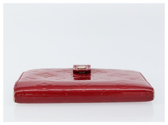 LOUIS VUITTON Cubierta de Planificador Diario Monogram Vernis PM Roja R21016 Auth BA8895 - vista 5