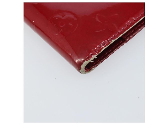 LOUIS VUITTON Cubierta de Planificador Diario Monogram Vernis PM Roja R21016 Auth BA8895 - vista 9