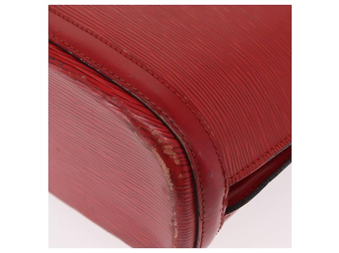 LOUIS VUITTON Borsa a Spalla Epi Lussac Rossa M52287 LV Auth BA8954 Rosso - vista 16
