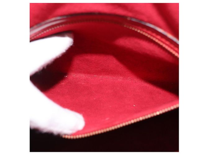 LOUIS VUITTON Borsa a Spalla Epi Lussac Rossa M52287 LV Auth BA8954 Rosso - vista 21