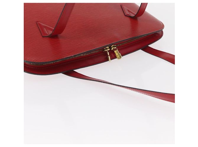 LOUIS VUITTON Borsa a Spalla Epi Lussac Rossa M52287 LV Auth BA8954 Rosso - vista 6