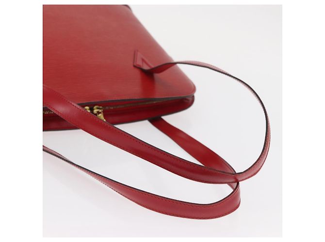 LOUIS VUITTON Borsa a Spalla Epi Lussac Rossa M52287 LV Auth BA8954 Rosso - vista 7