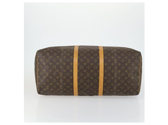 LOUIS VUITTON Borsa Boston Monogram Keepall 60 M41422 LV Auth 155159 Monogramma - vue 5